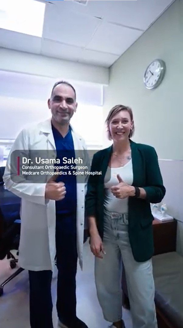 Customer feedback after treatment with Dr. Usama Saleh