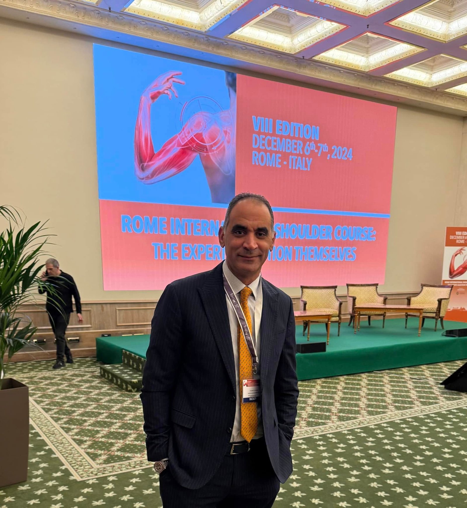 Dr. Usama Saleh in International Congress on Shoulder and Elbow Surgery - 2024