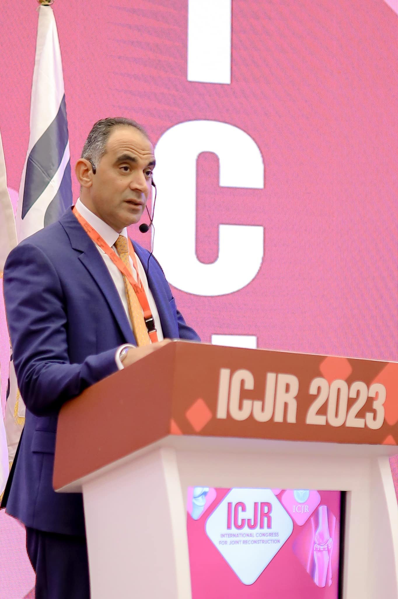 Dr. Usama Saleh in ICJR Egypt 2023