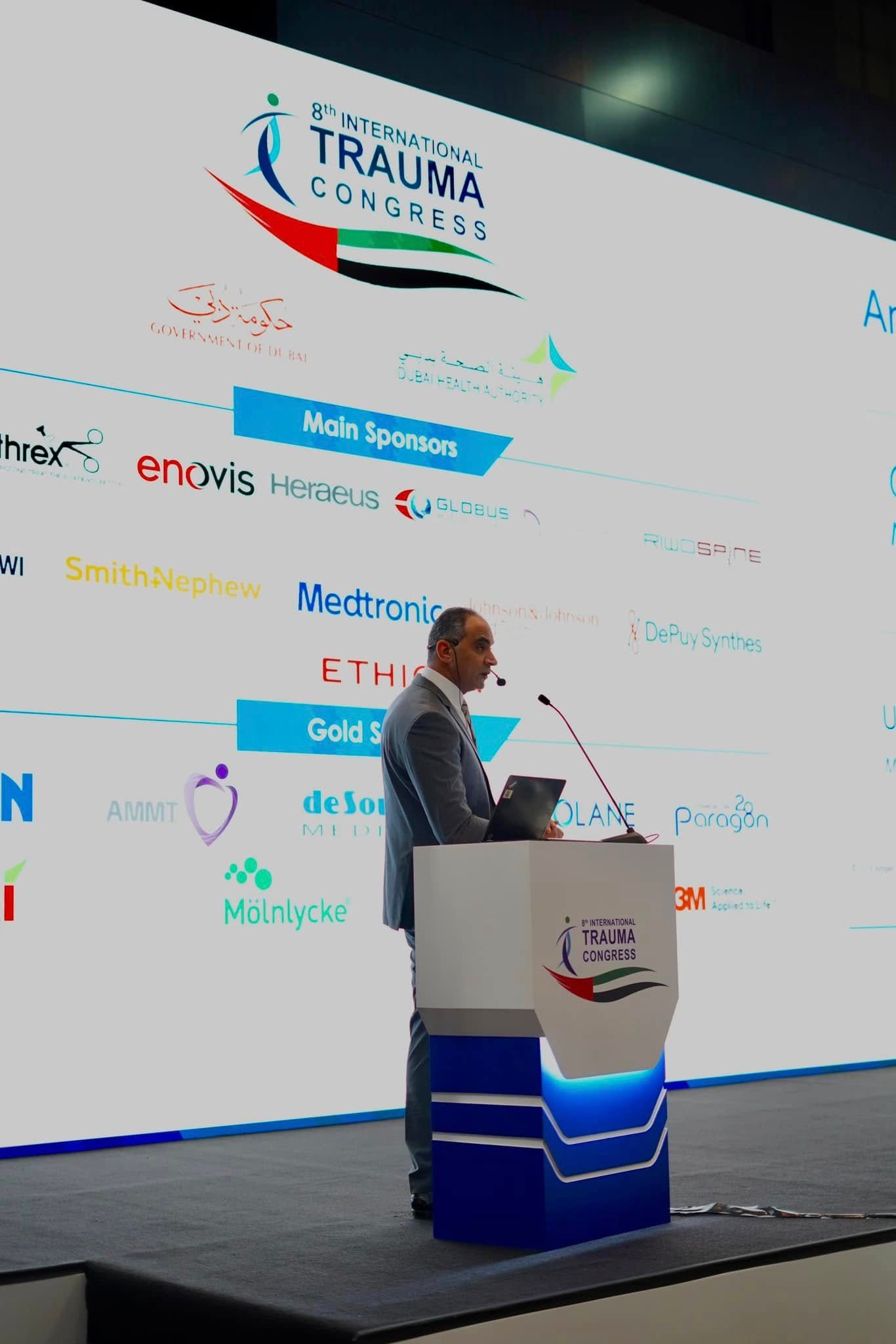 Dr. Usama Saleh in International Trauma Congress ITC 2024