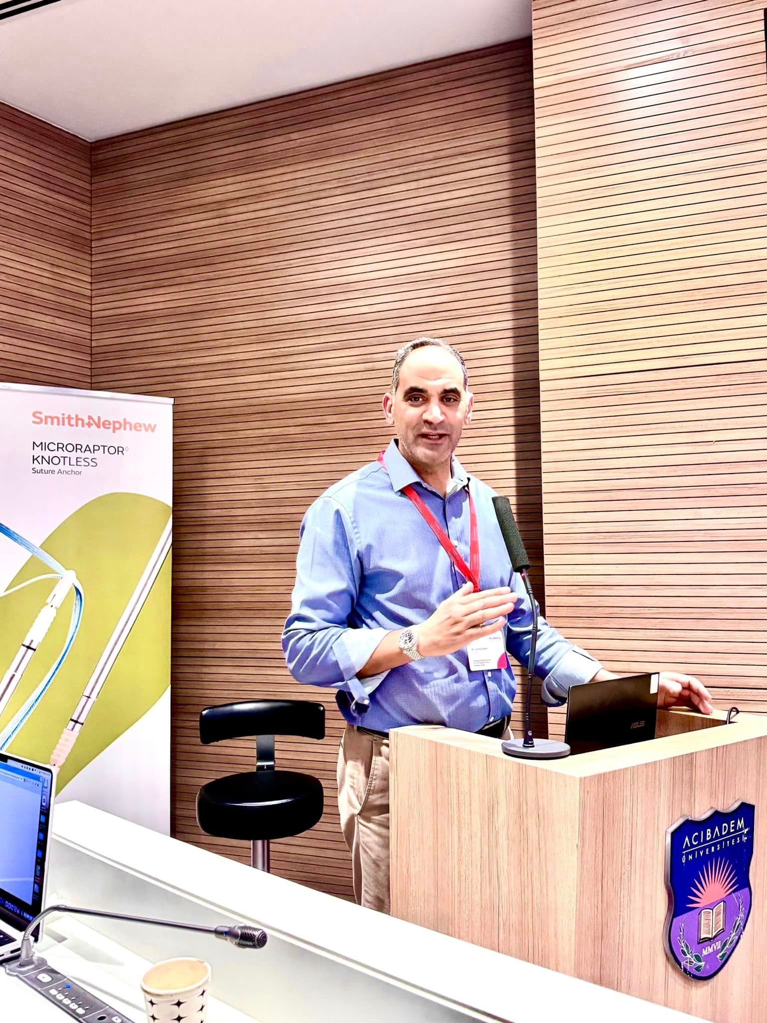 Dr. Usama Saleh Teaching in Workshop at Acibadem University