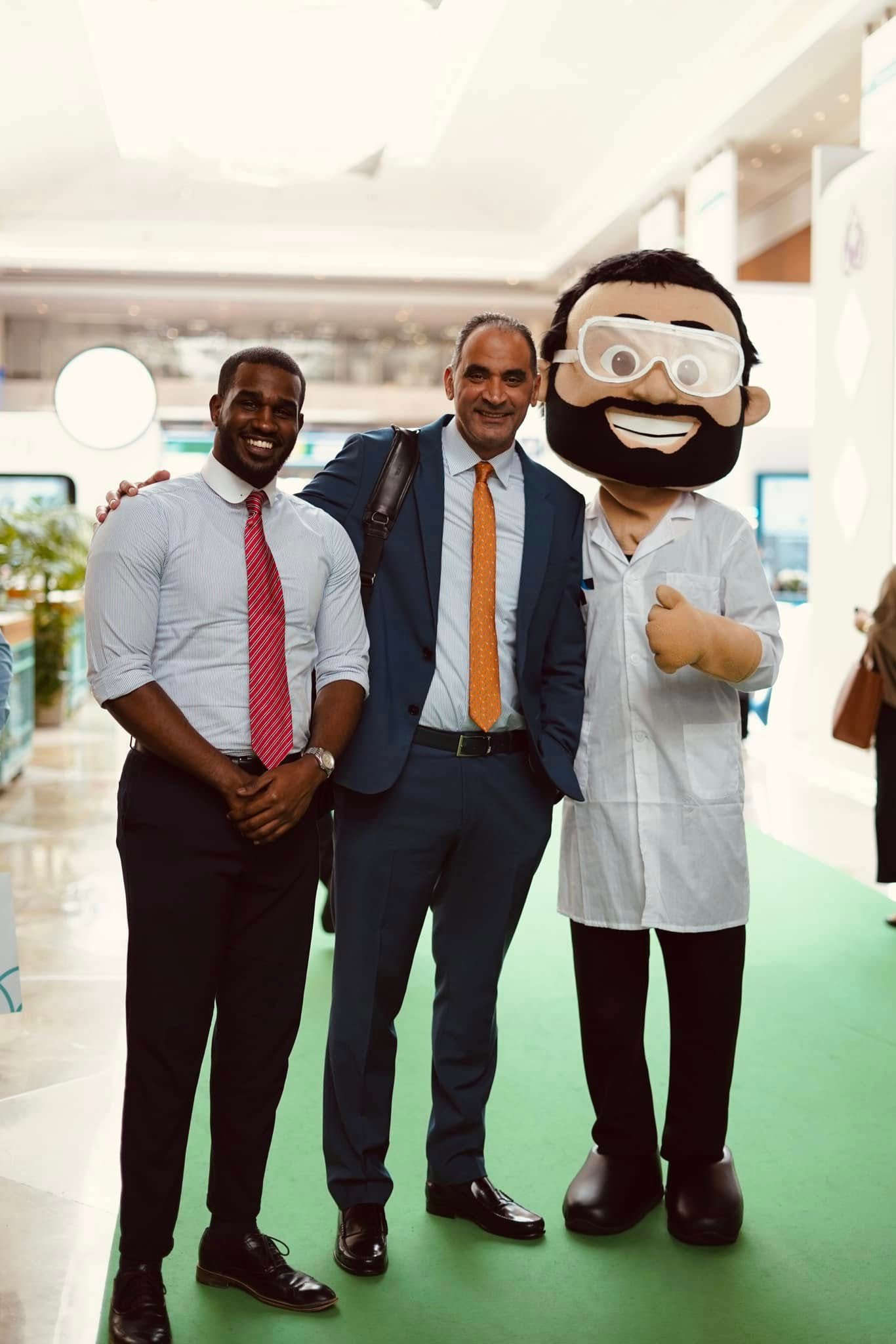 Dr. Usama Saleh in Arab Health Exhibition 2024