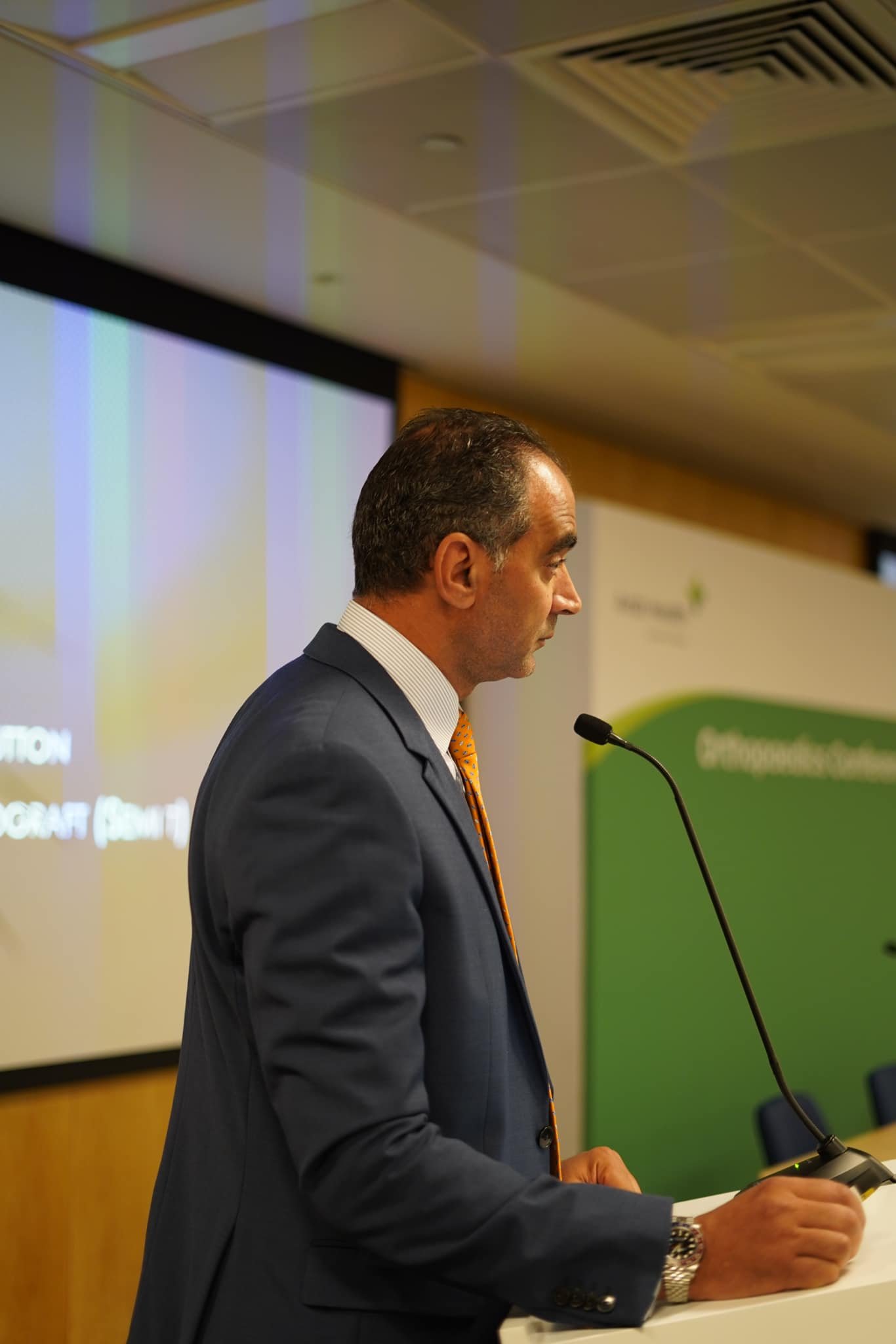 Dr. Usama Saleh in Arab Health Exhibition 2024