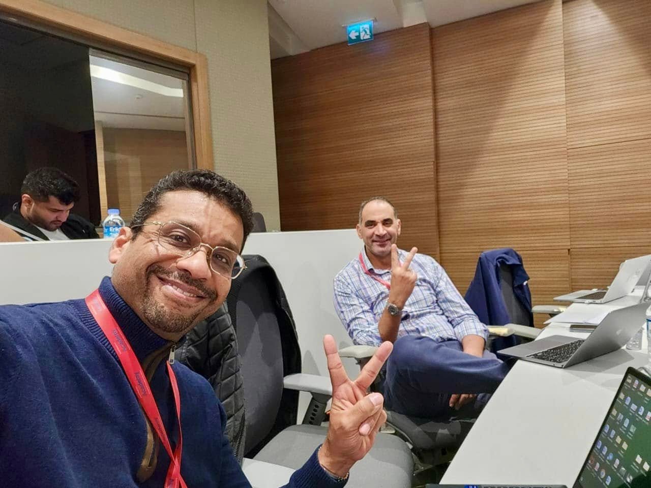 Dr. Usama Saleh Teaching in Workshop at Acibadem University