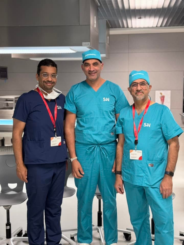 Dr. Usama Saleh Teaching in Workshop at Acibadem University