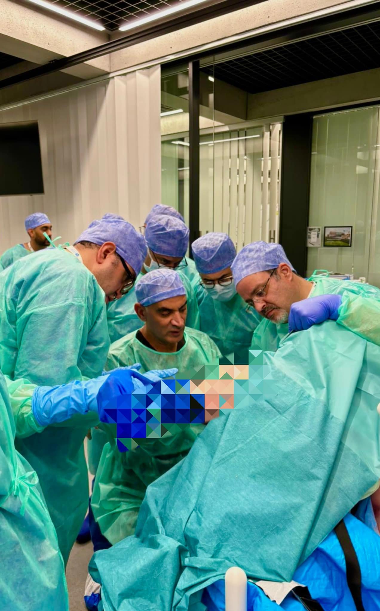 Dr. Usama Saleh in Advanced Shoulder Surgery Course – Ghent, Belgium