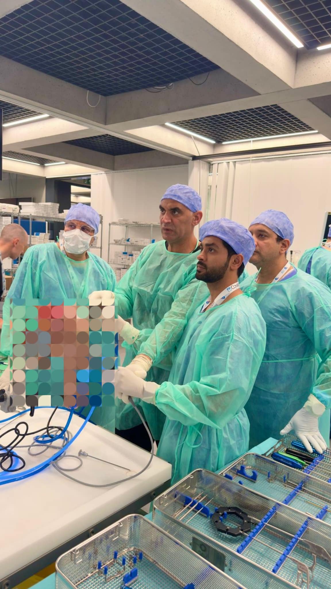 Dr. Usama Saleh in Advanced Shoulder Surgery Course – Ghent, Belgium
