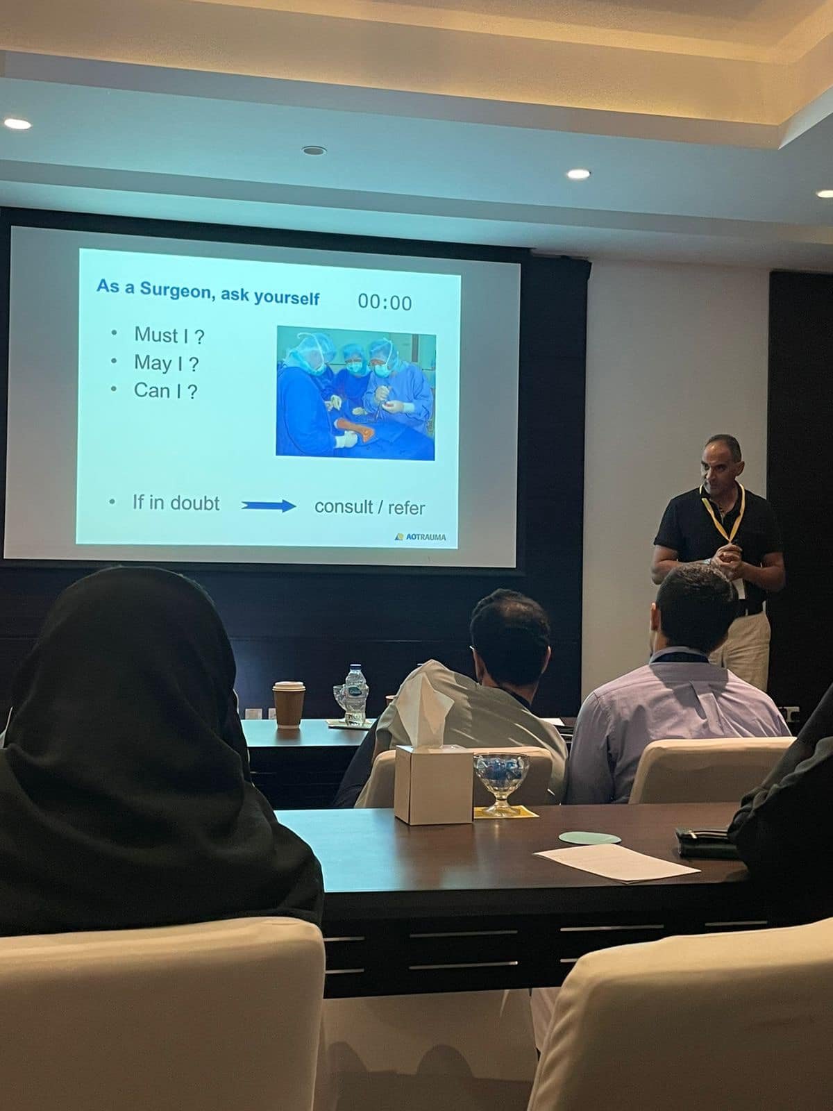 Dr. Usama Saleh in AO Trauma Advanced Course – Dubai