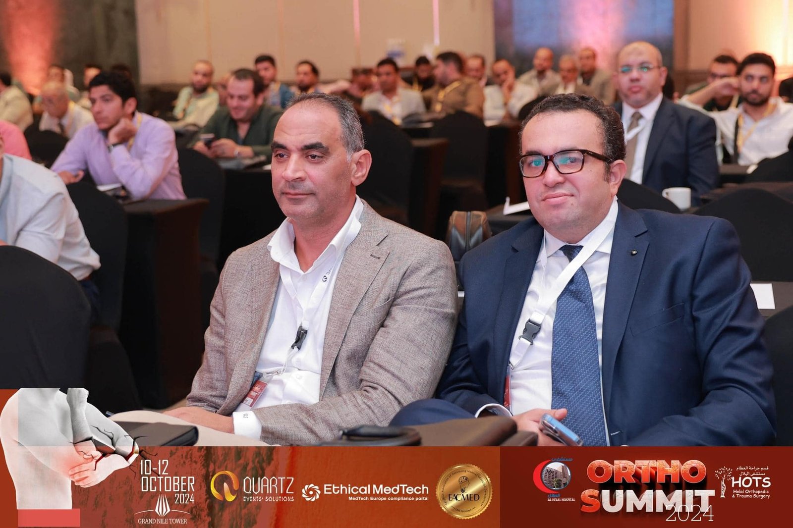 Dr. Usama Saleh in El Helal Hospital Annual Meeting – Cairo