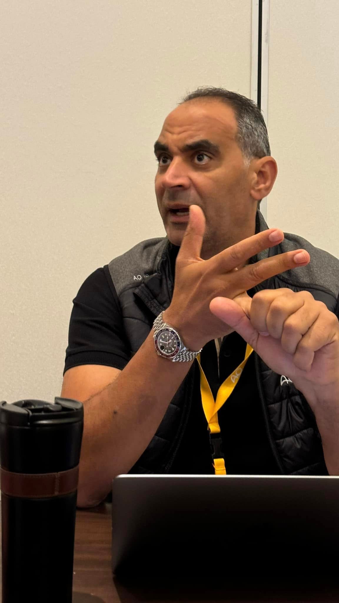 Dr. Usama Saleh in AO Trauma Advanced Course – Dubai