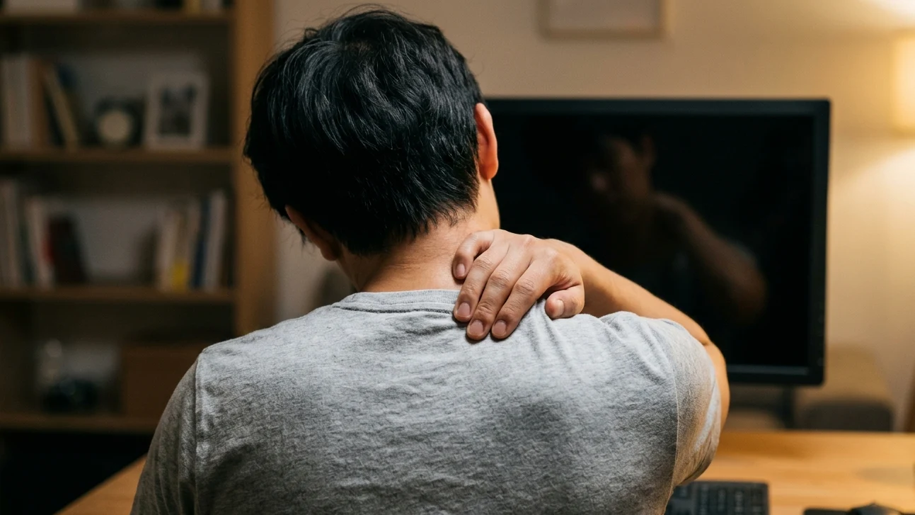 shoulder blade muscle pain