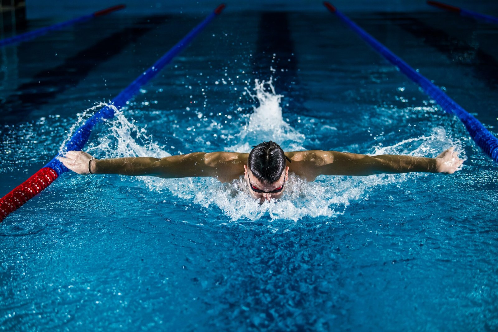 Swimmer shoulder overhead activity