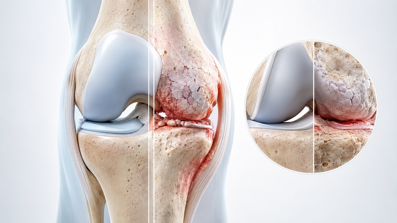 Dr. Usama Saleh diagnosing knee osteoarthritis in Dubai