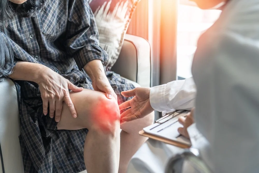 Orthopedic sports consultation in clinic